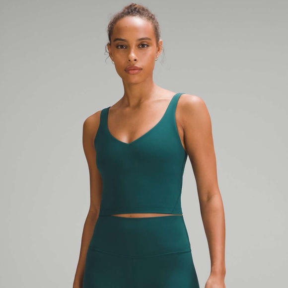 lululemon athletica Tops - Lululemon Align Tank Top Light Support Storm Teal